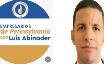 Franklin Báez es nombrado subcoordinador de Filadelfia del movimiento político “Empresarios de Pennsylvania con Luis Abinader”